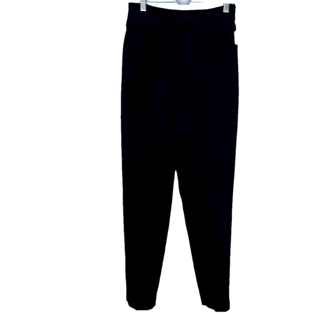 Wilfred Black Dress Pants Tie Belt